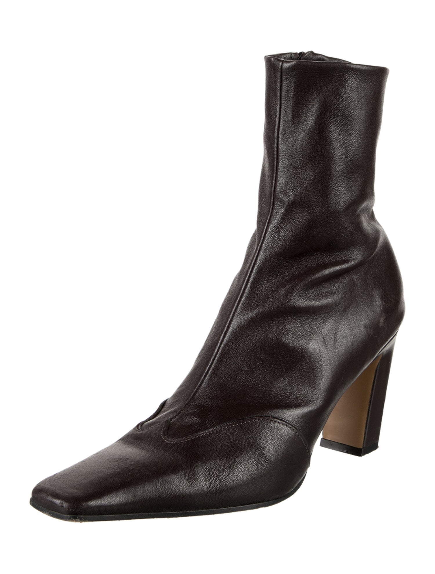 Khaite Leather Boots