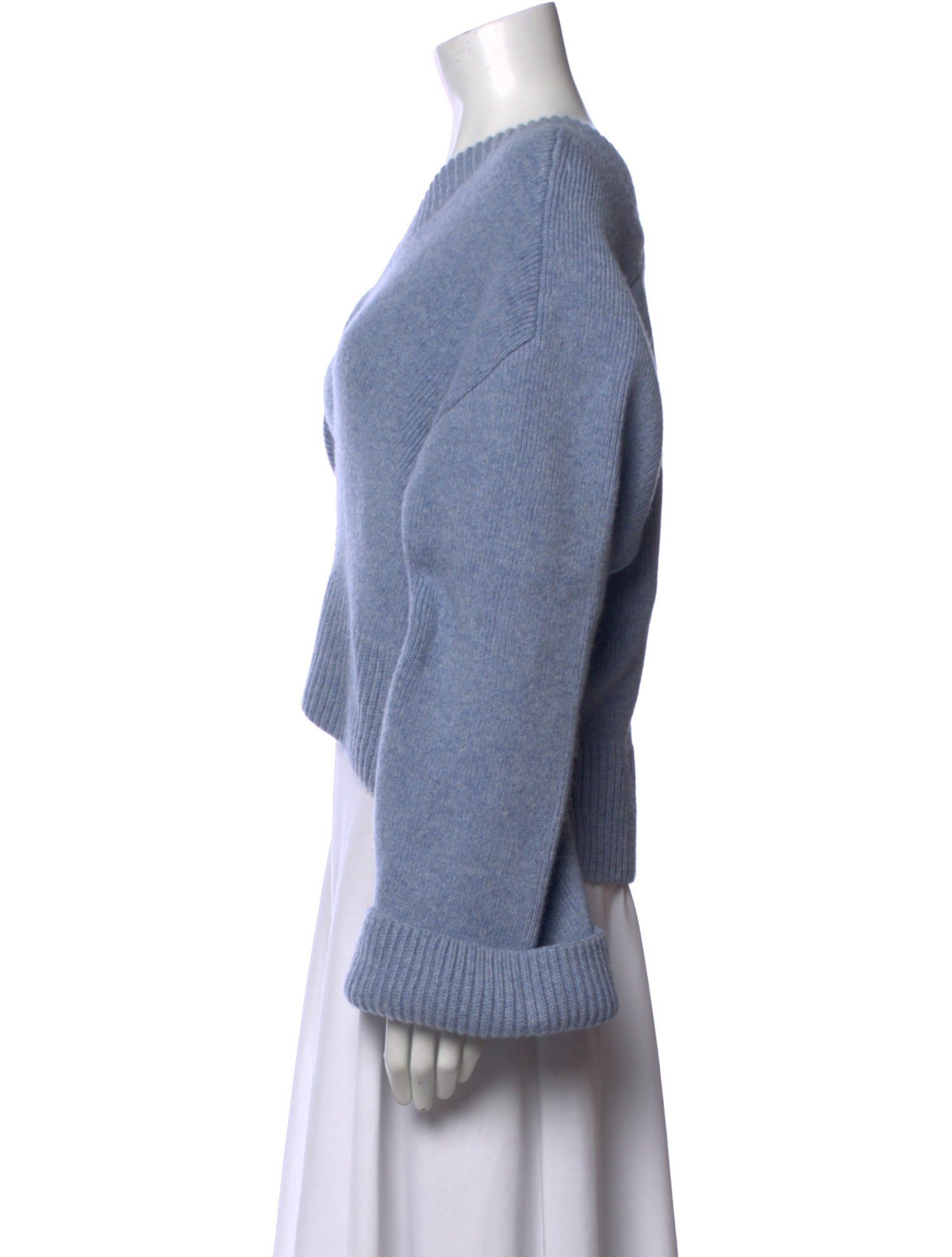 Khaite Cashmere V-Neck Sweater