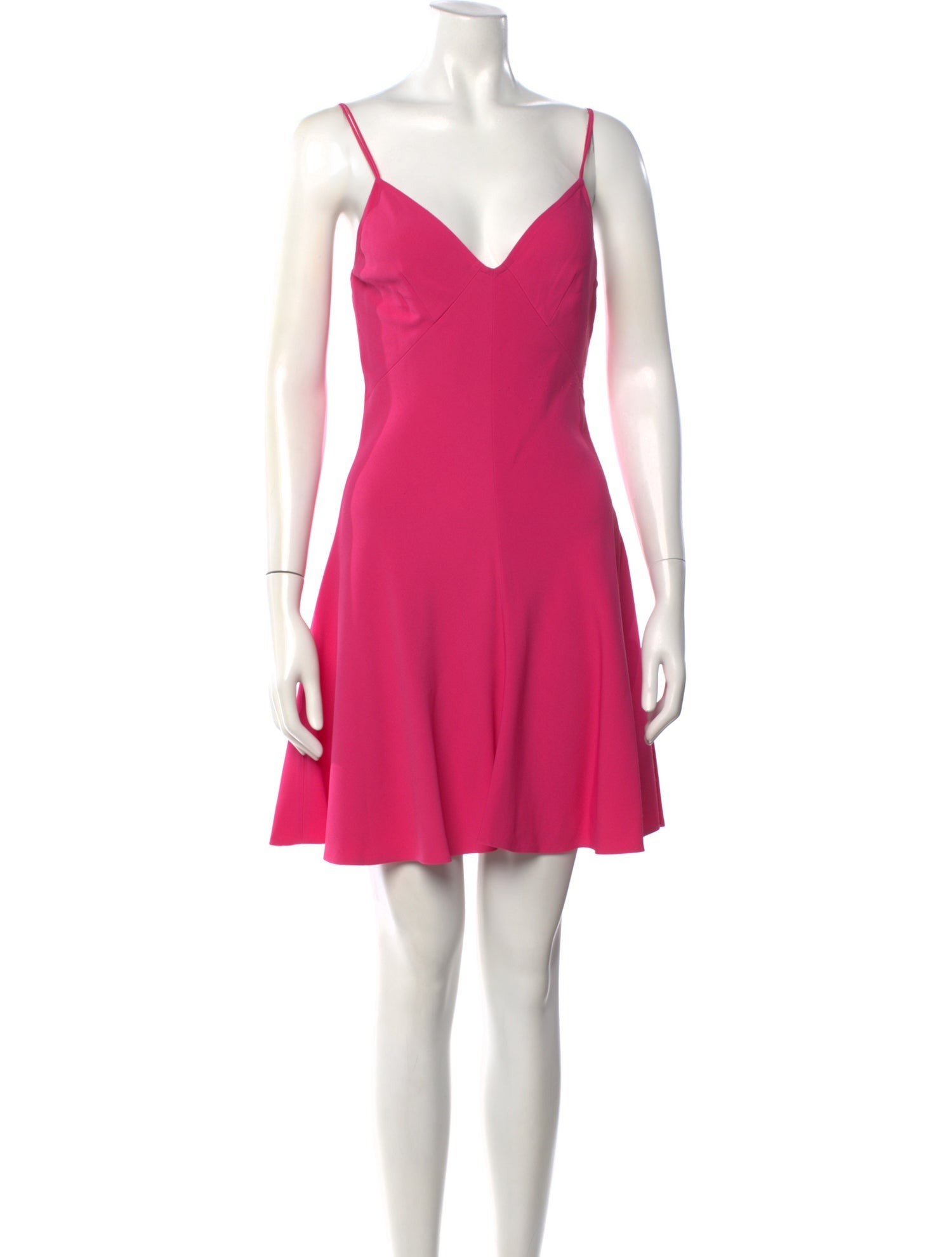 Khaite V-Neck Mini Dress