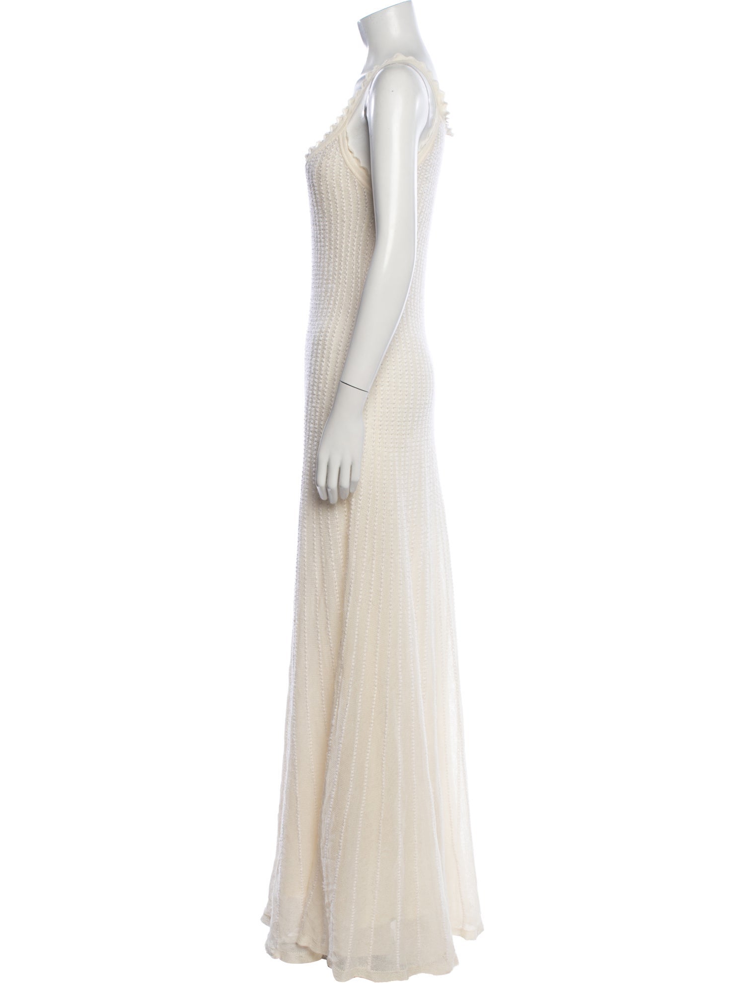 Khaite Scoop Neck Long Dress w/ Tags