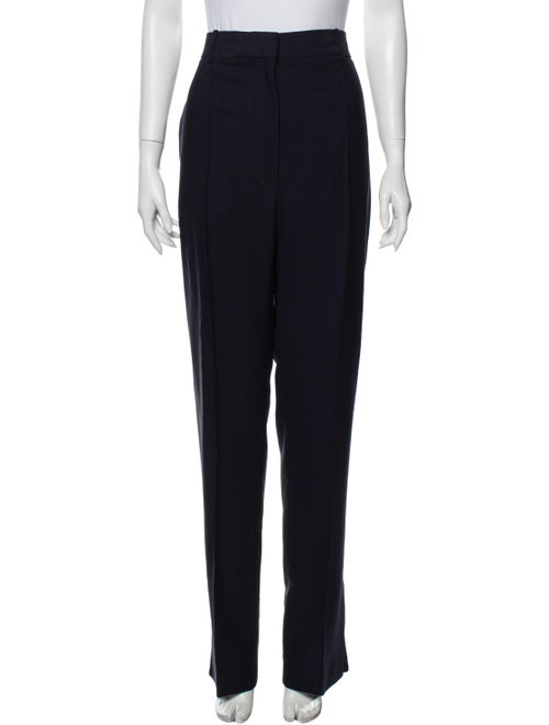 Khaite 2017 Straight Leg Pants Blue