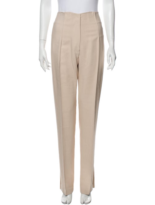 Khaite 2017 Straight Leg Pants Pink