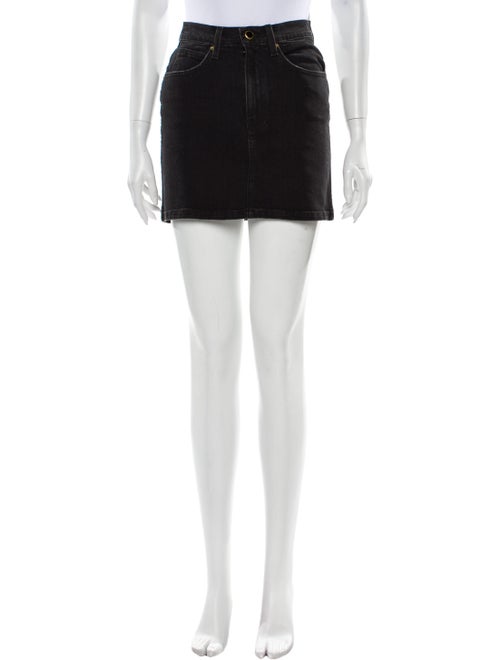 Khaite Mini Skirt Grey