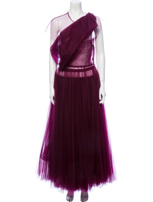 Khaite Skirt Set Purple