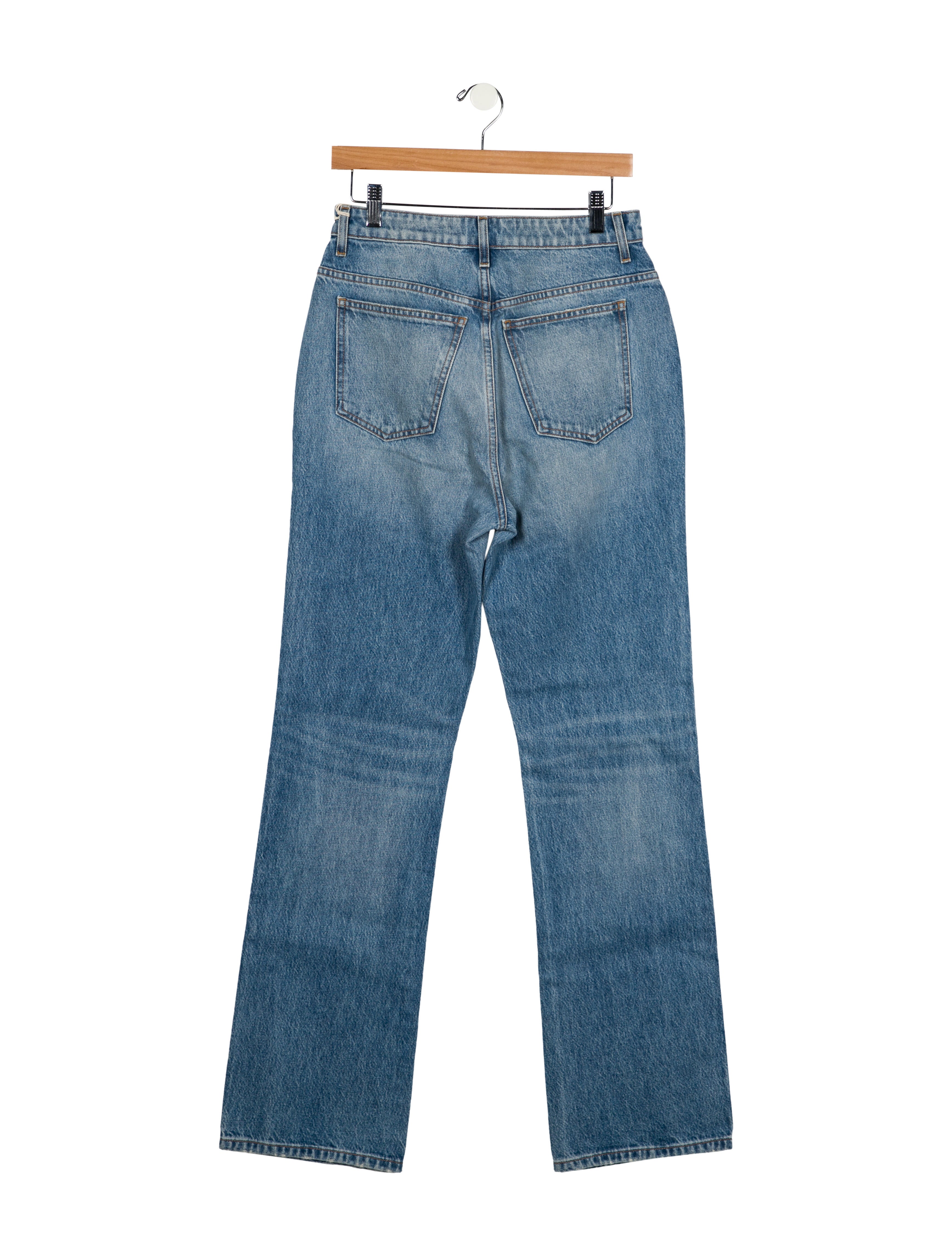 Khaite Danielle Straight Leg Jeans w/ Tags - Blue, 12.25