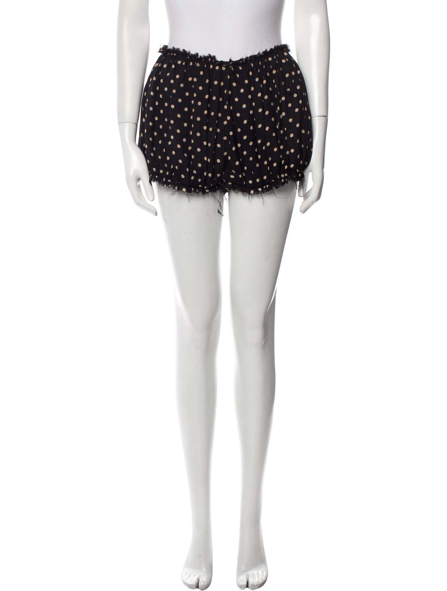 ★2025SS新作★EXPIRED GIRL★Polka Dot Frill Shorts English Factory Polka Dot Shorts – Social Threads