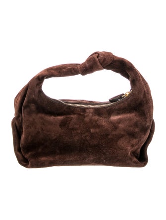 Khaite Suede Handle Bag