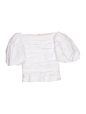 Khaite Bateau Neckline Sleeveless Blouse