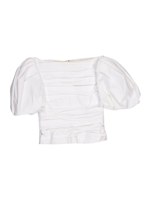 Khaite Bateau Neckline Sleeveless Blouse