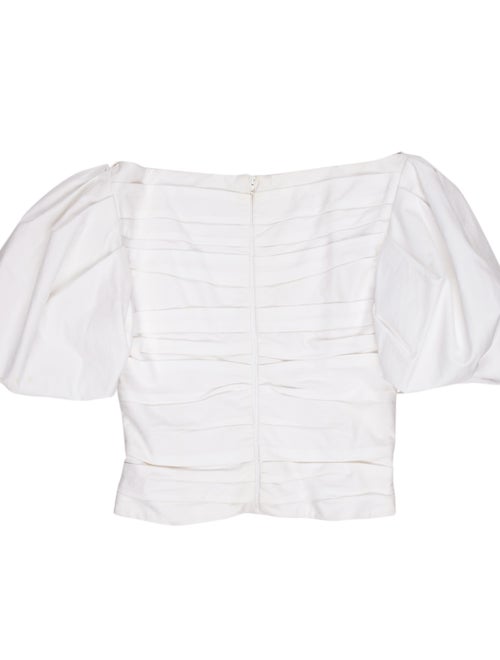 Khaite Bateau Neckline Sleeveless Blouse