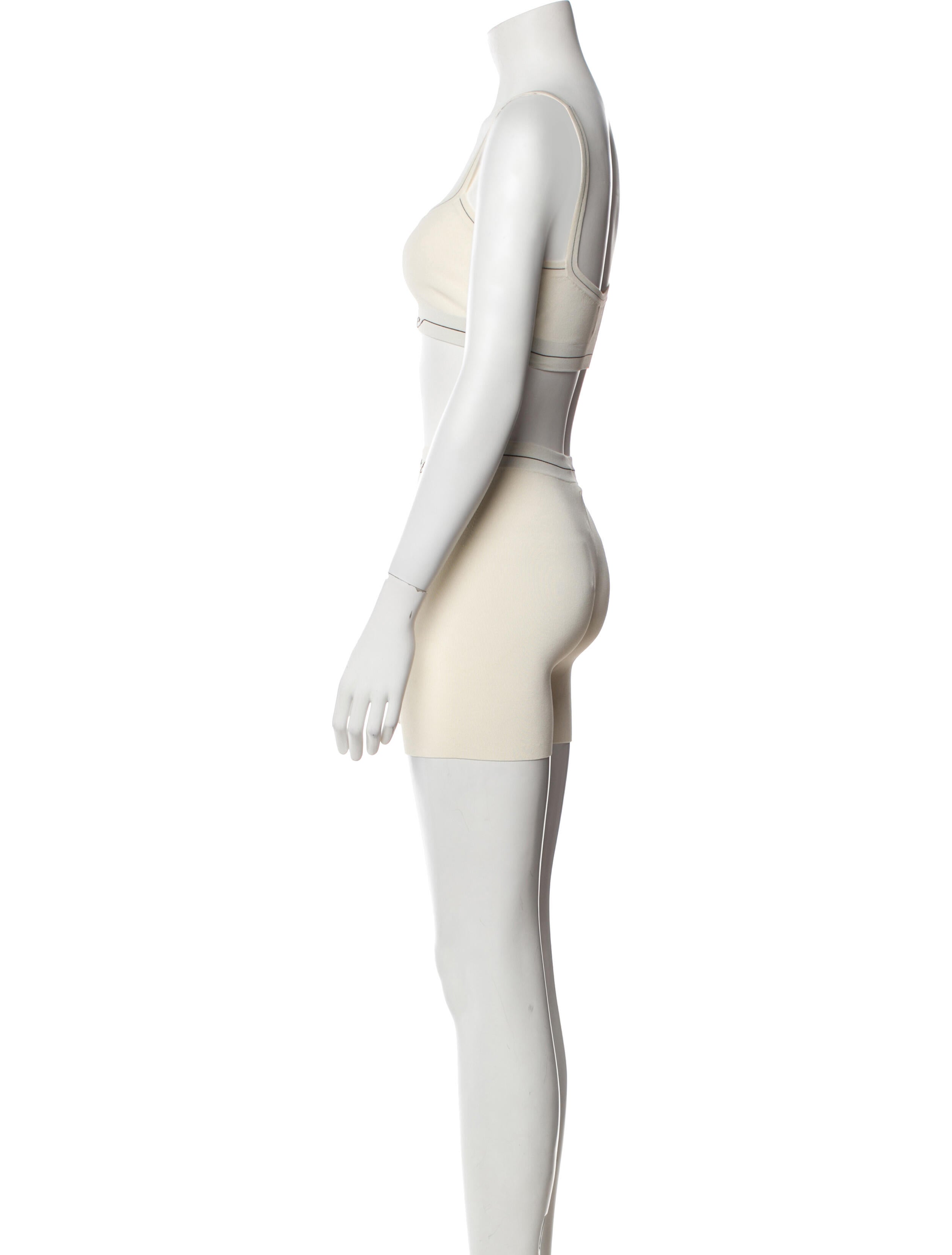 Khaite Cutout Accent Short Set