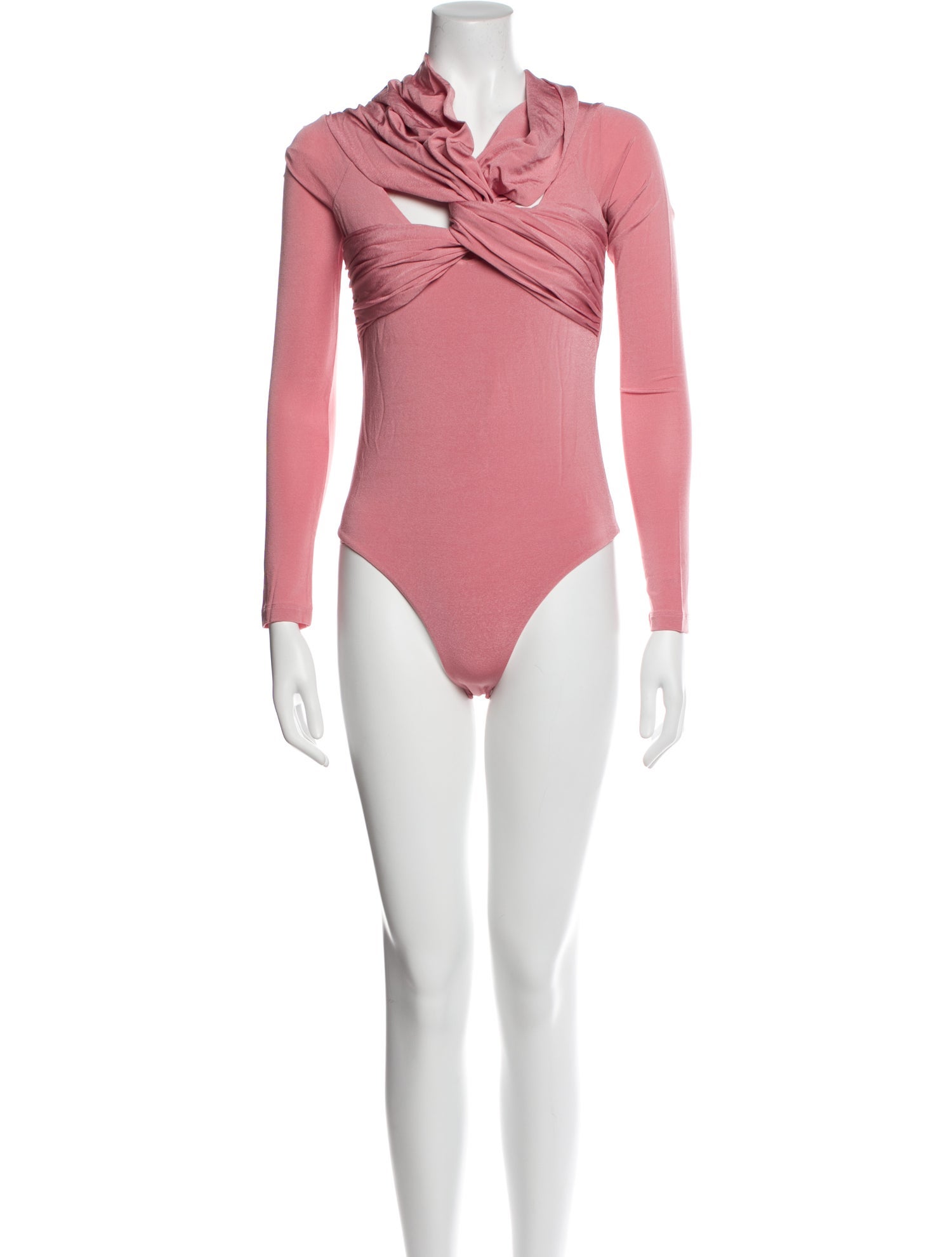 Khaite Cowl Neck Long Sleeve Bodysuit w/ Tags