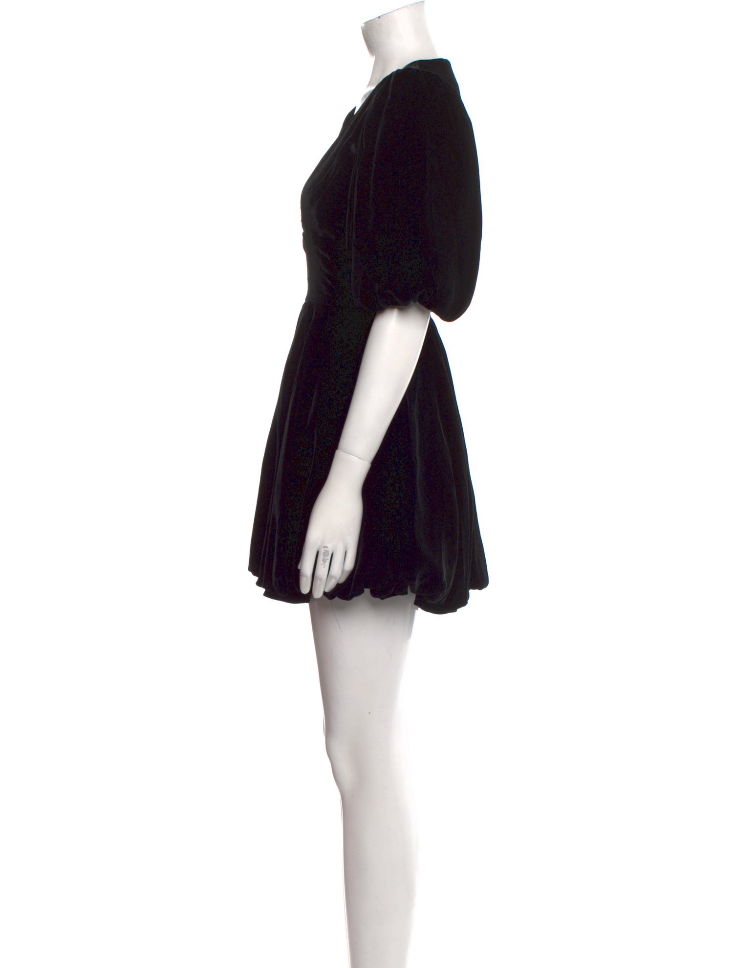 Khaite Square Neckline Mini Dress