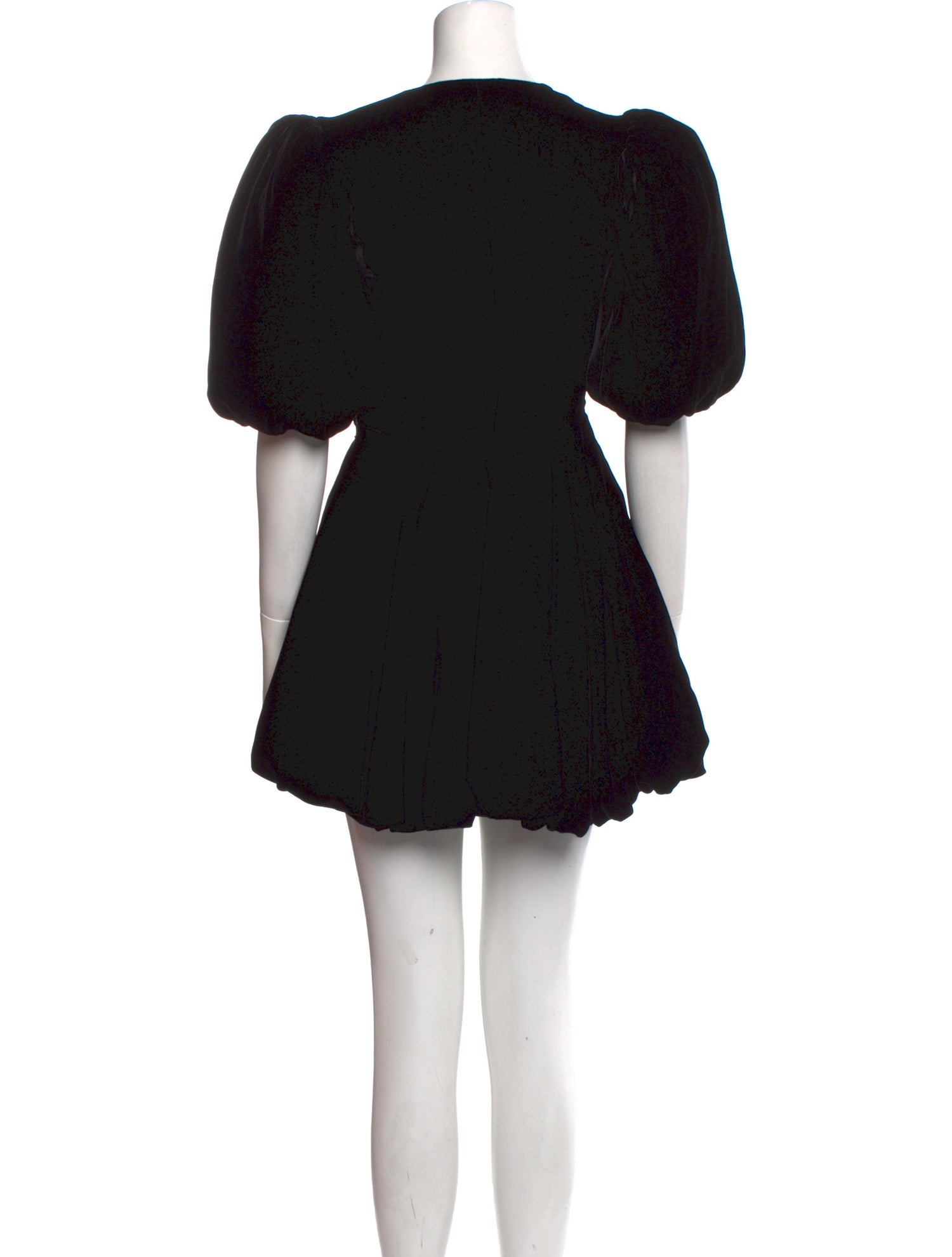 Khaite Square Neckline Mini Dress