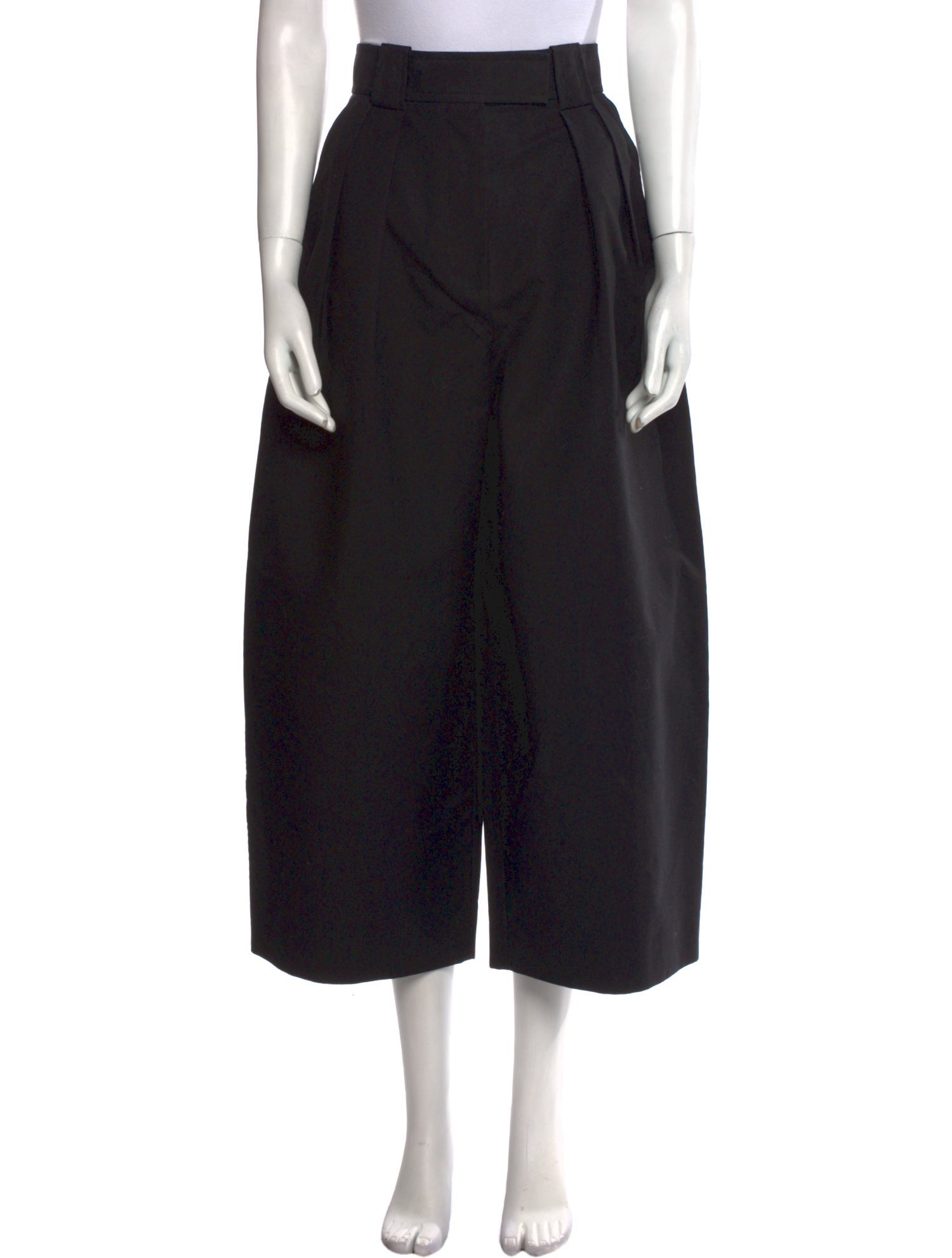 Khaite Wide Leg Pants Black, 14.25" Rise Pants, Clothing KHAIT62220