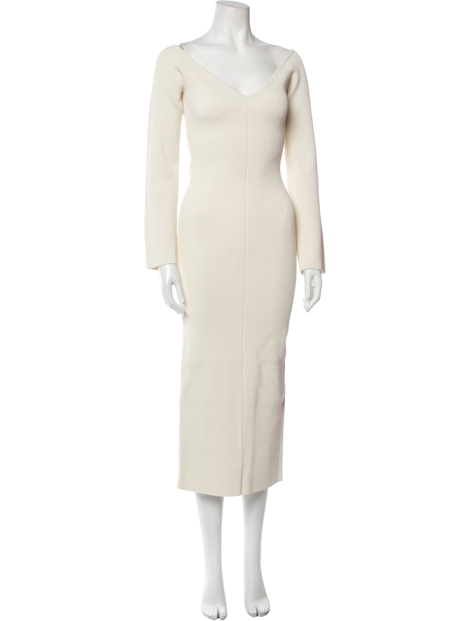 Khaite V-Neck Long Dress w/ Tags