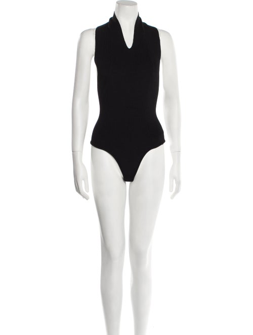 Khaite V-Neck Sleeveless Bodysuit