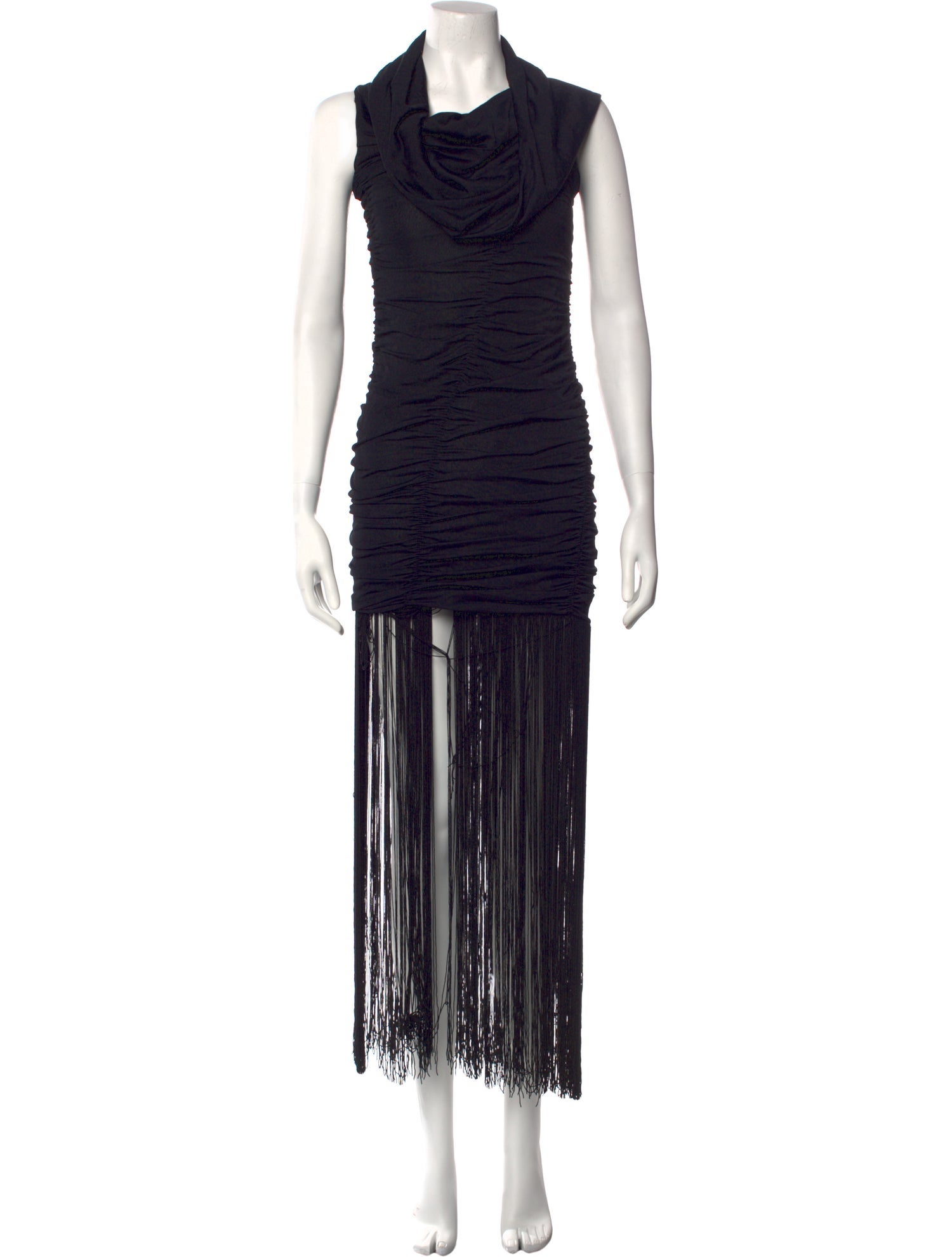 Khaite Cowl Neck Long Dress