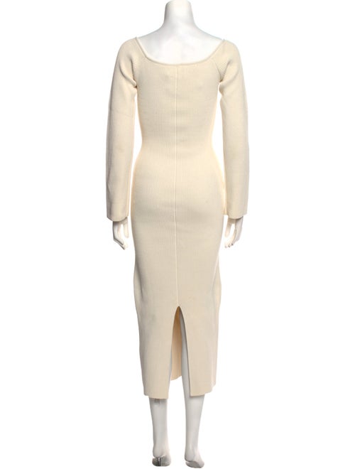 Khaite V-Neck Long Dress