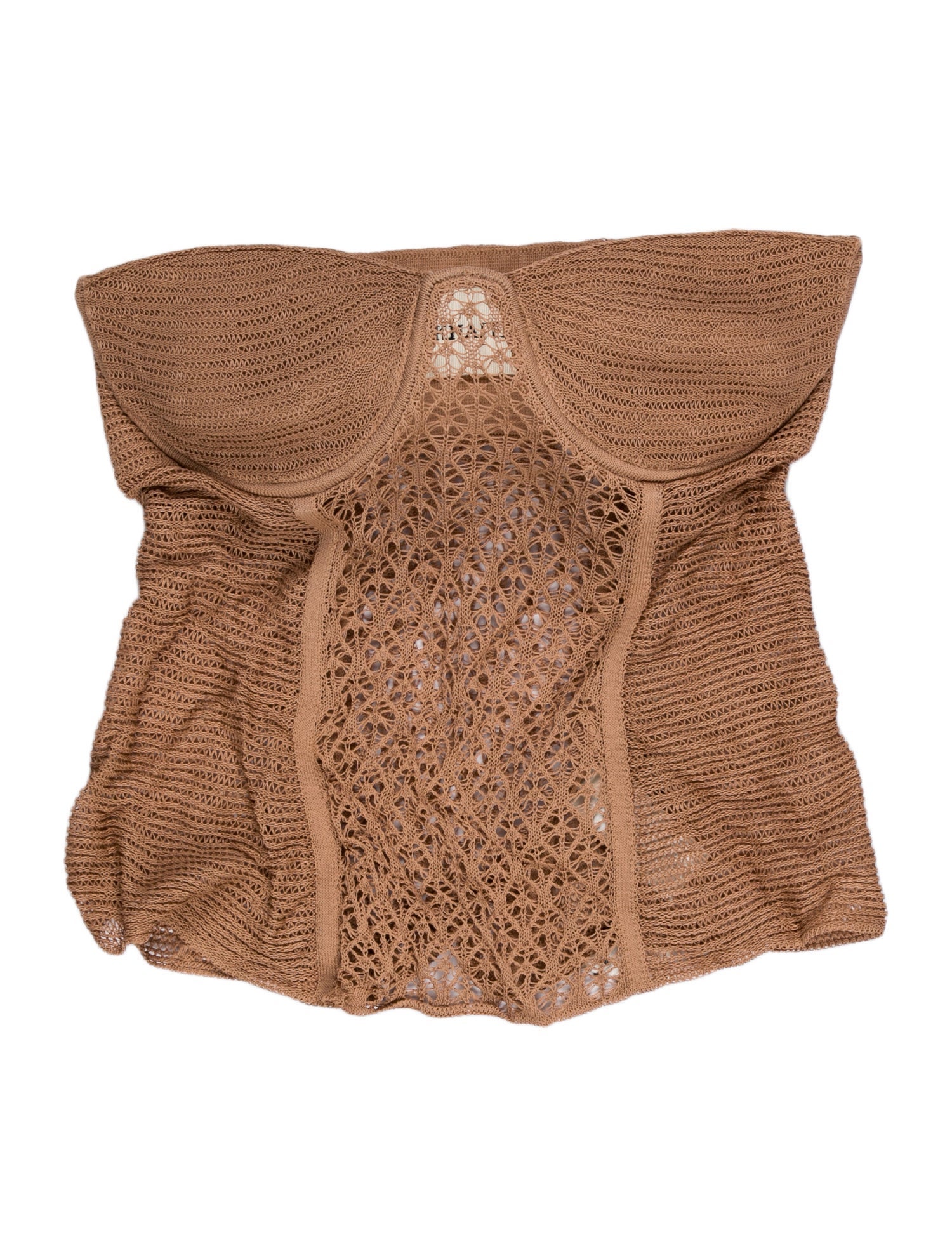 Khaite Lace Strapless Crop Top w/ Tags