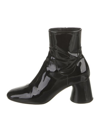 Khaite Patent Leather Sock Boots