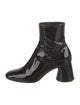 Khaite Patent Leather Sock Boots