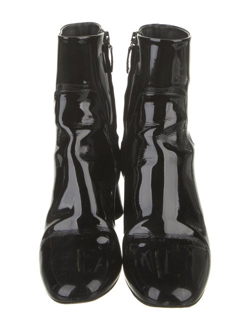 Khaite Patent Leather Sock Boots