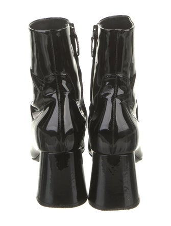 Khaite Patent Leather Sock Boots
