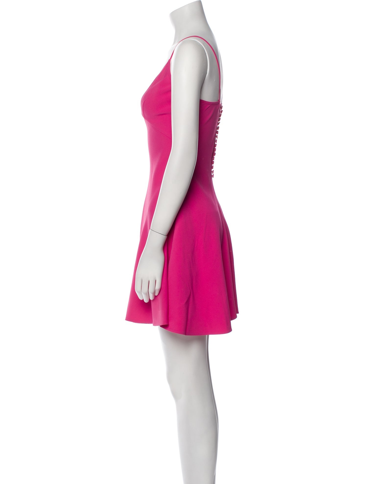 Khaite V-Neck Mini Dress