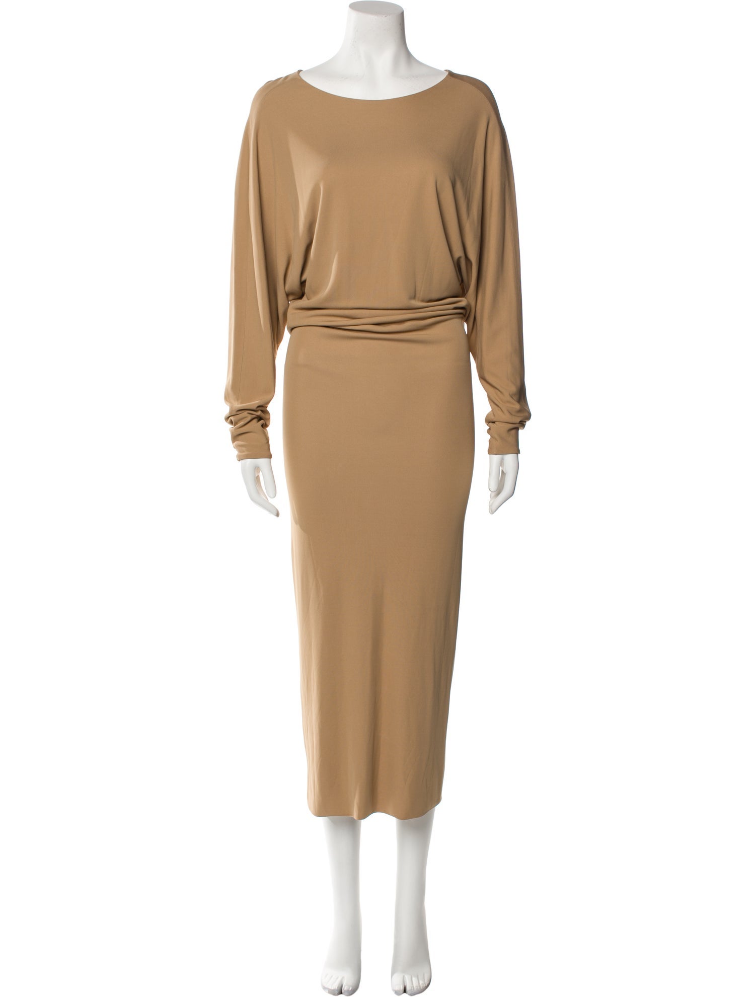 Khaite Bateau Neckline Long Dress w/ Tags