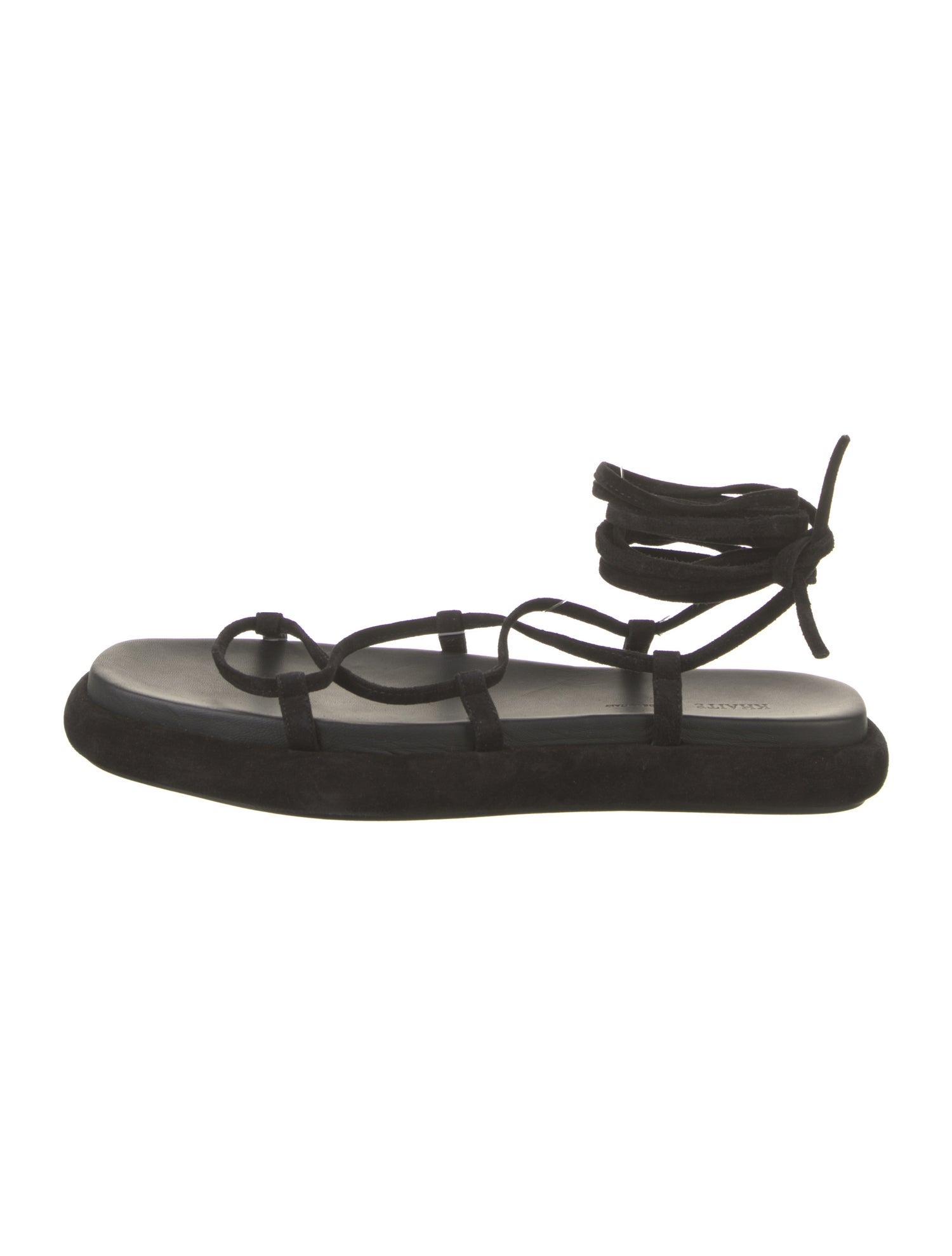 Khaite Suede Gladiator Sandals