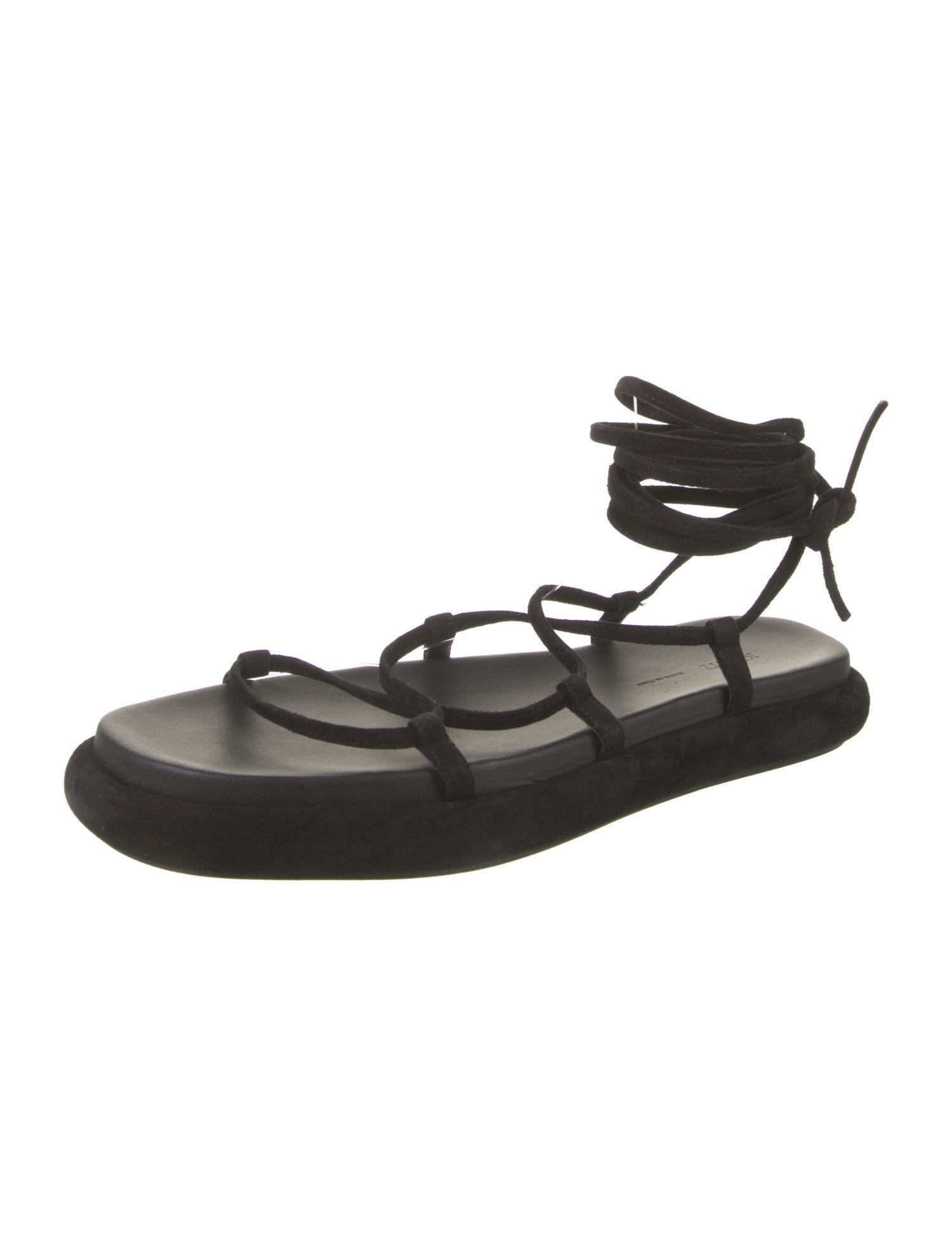 Khaite Suede Gladiator Sandals