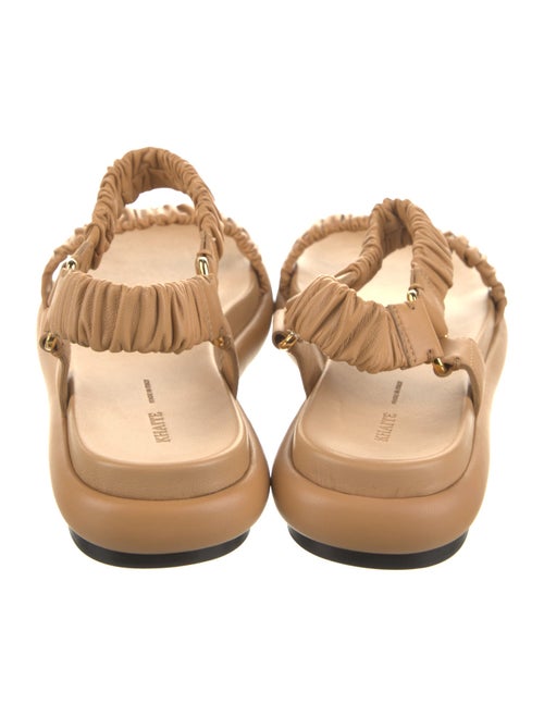 Khaite Leather Sandals