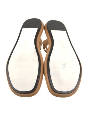 Khaite Leather Sandals