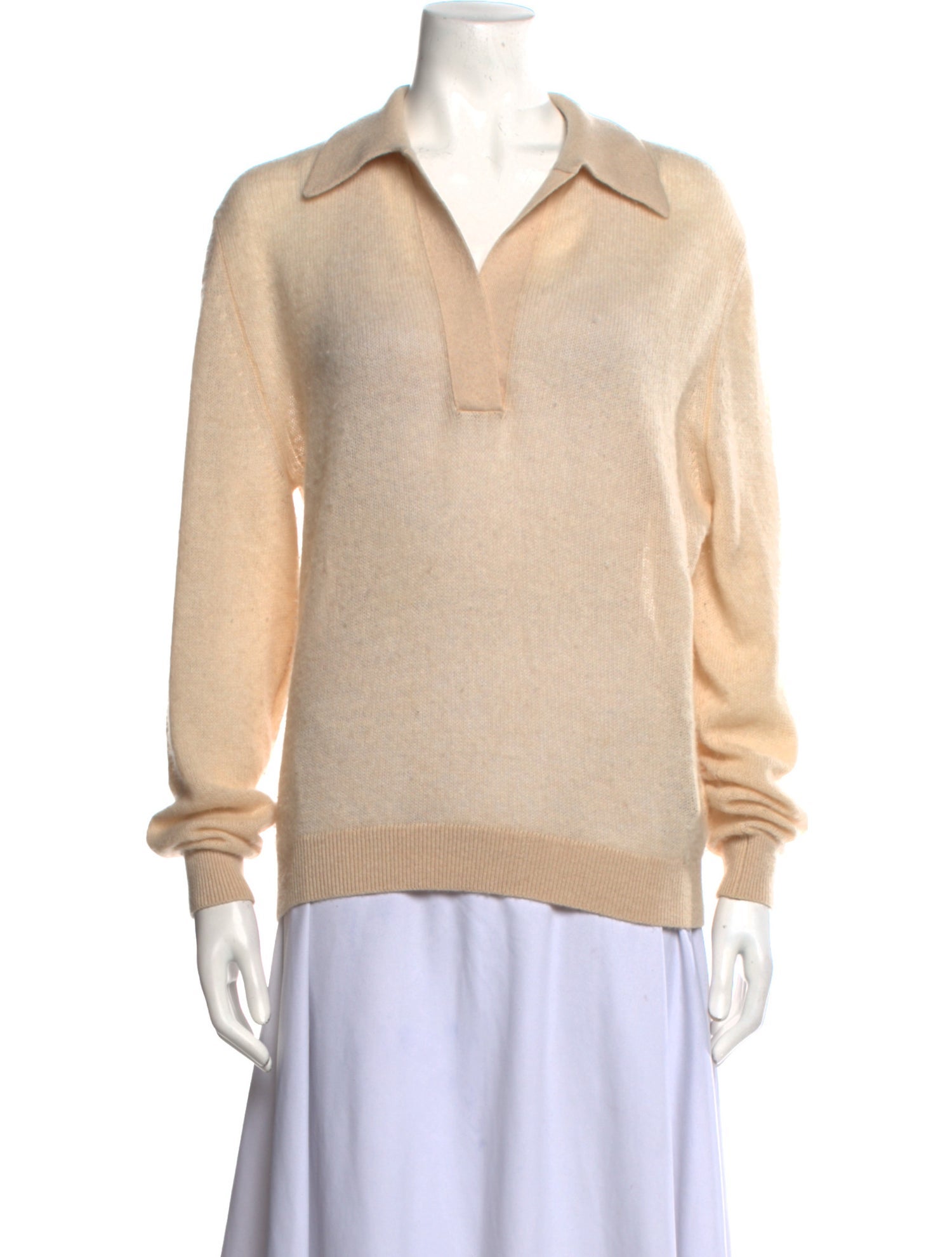 Khaite Cashmere V-Neck Sweater