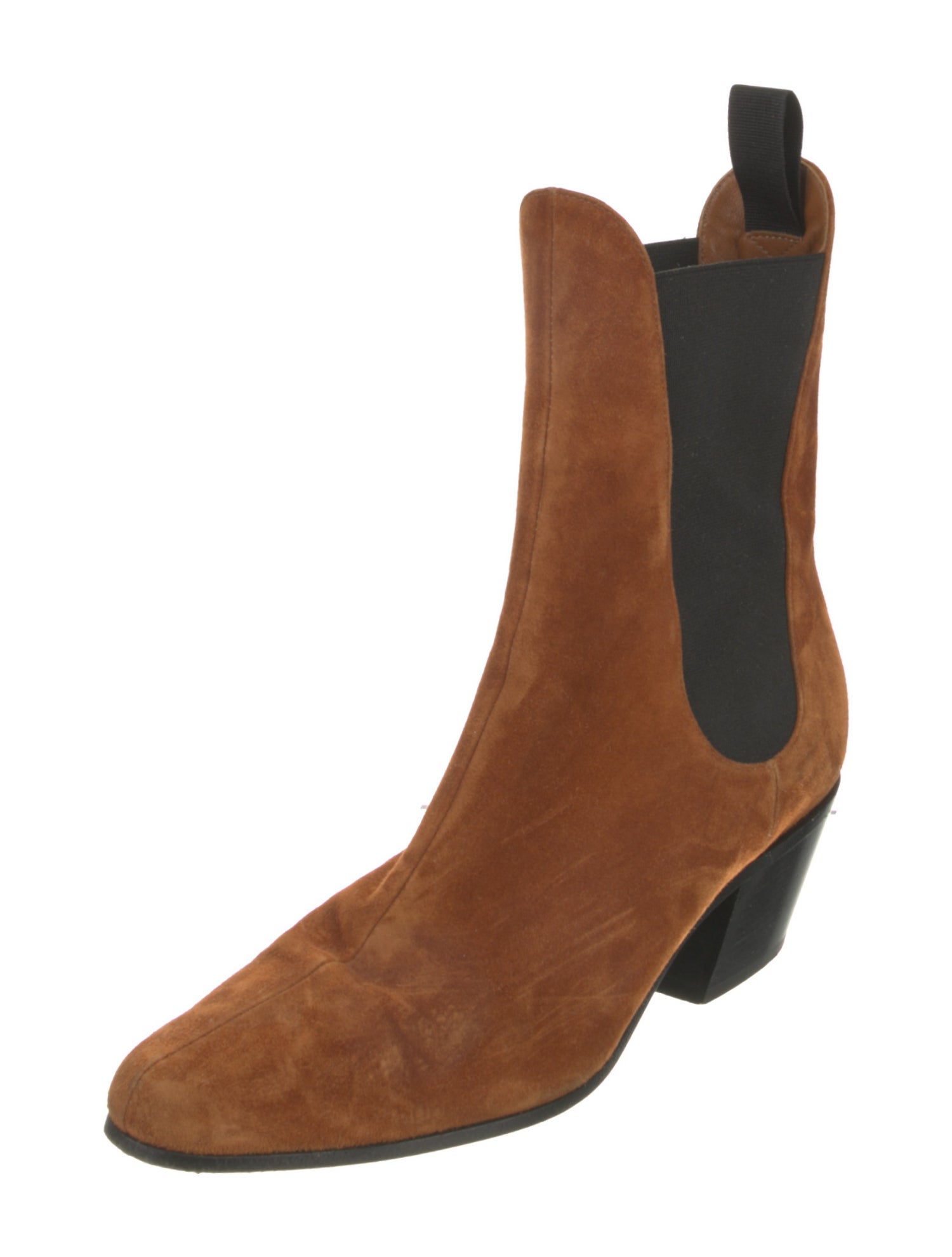 Khaite Suede Chelsea Boots