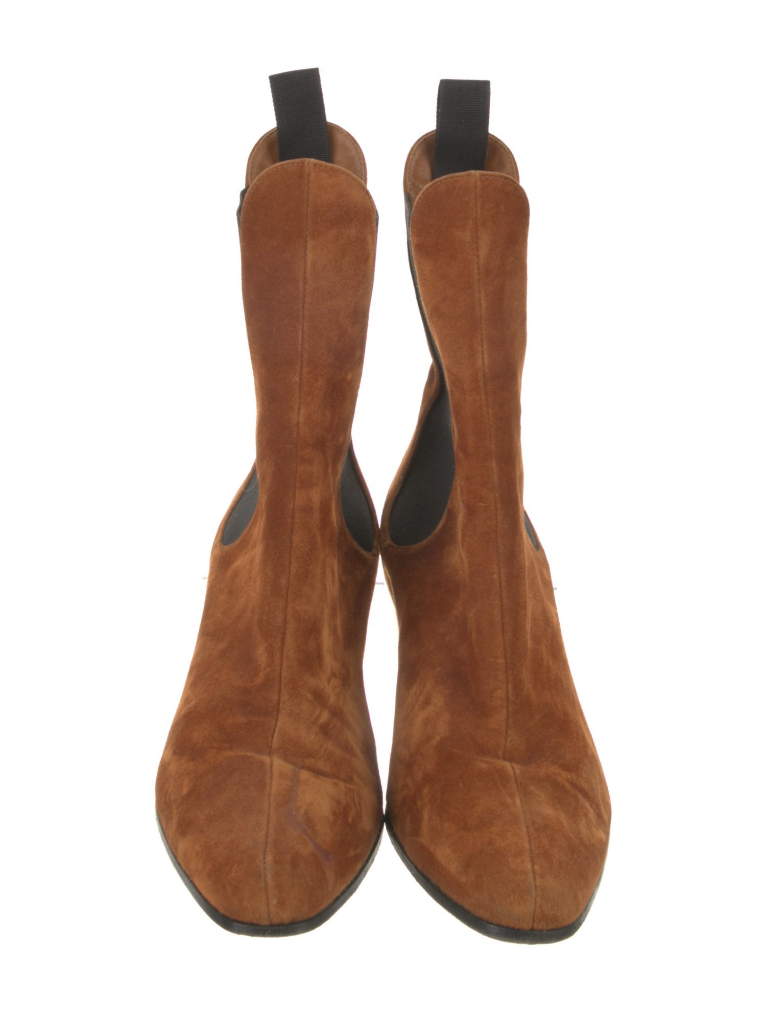 Khaite Suede Chelsea Boots
