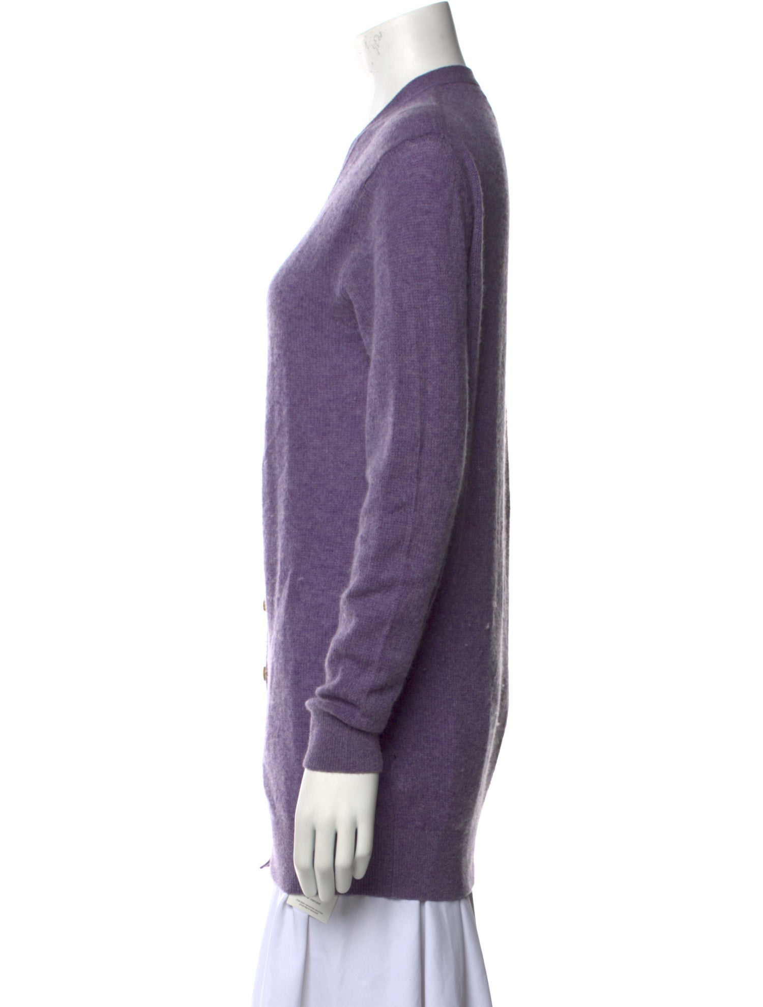 Khaite Cashmere Plunge Neckline Sweater