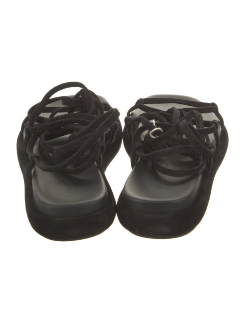Khaite Suede Gladiator Sandals