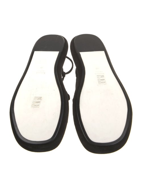 Khaite Suede Gladiator Sandals