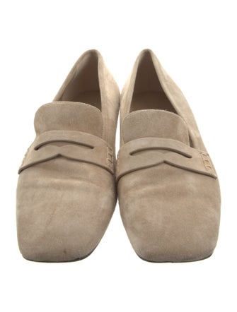 Khaite Suede Loafers