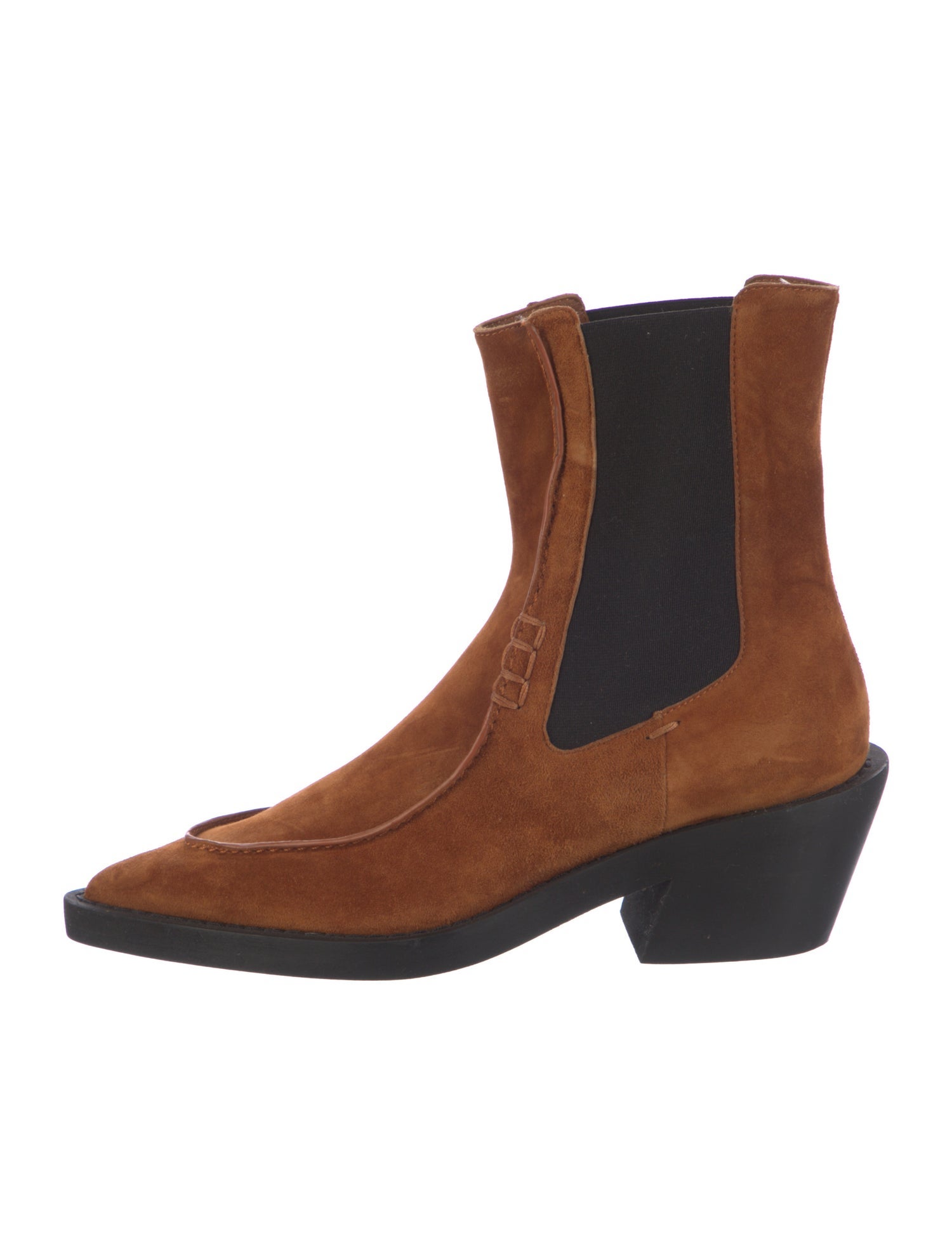 Khaite Suede Chelsea Boots