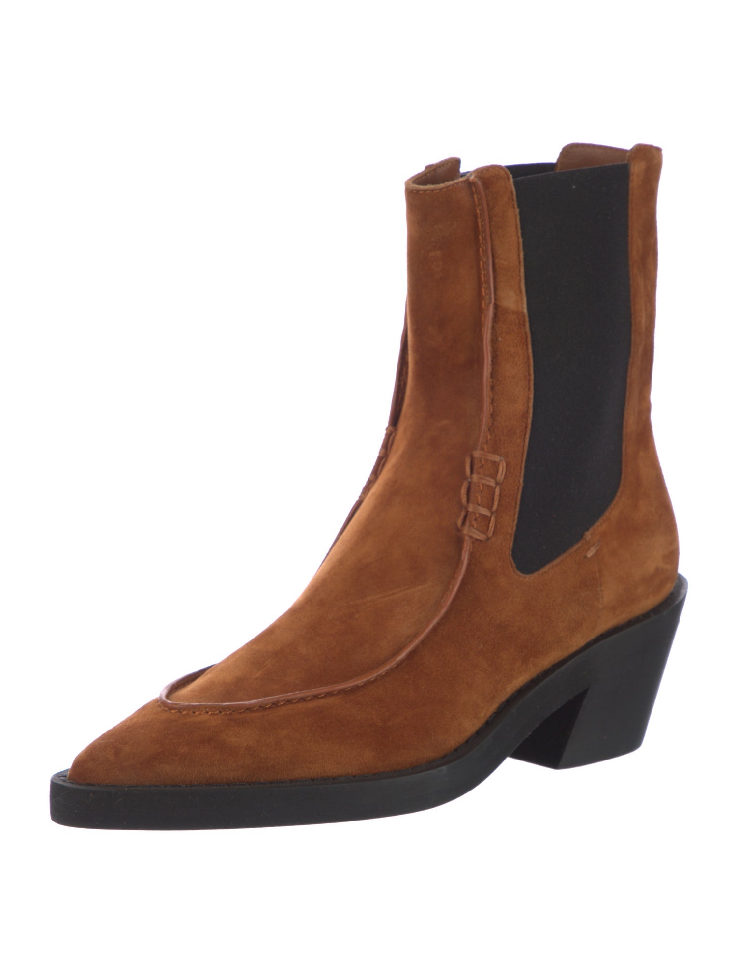 Khaite Suede Chelsea Boots