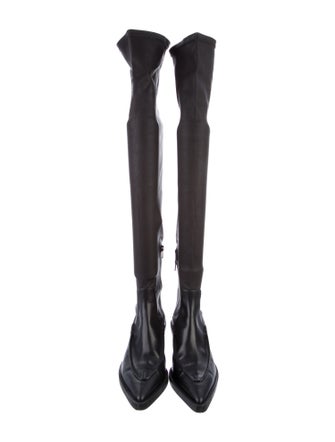 Khaite Leather Boots