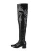 Khaite Patent Leather Boots