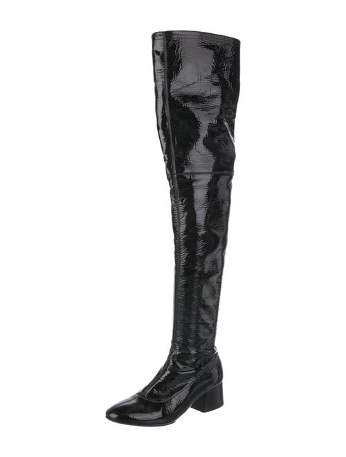 Khaite Patent Leather Boots