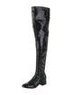 Khaite Patent Leather Boots