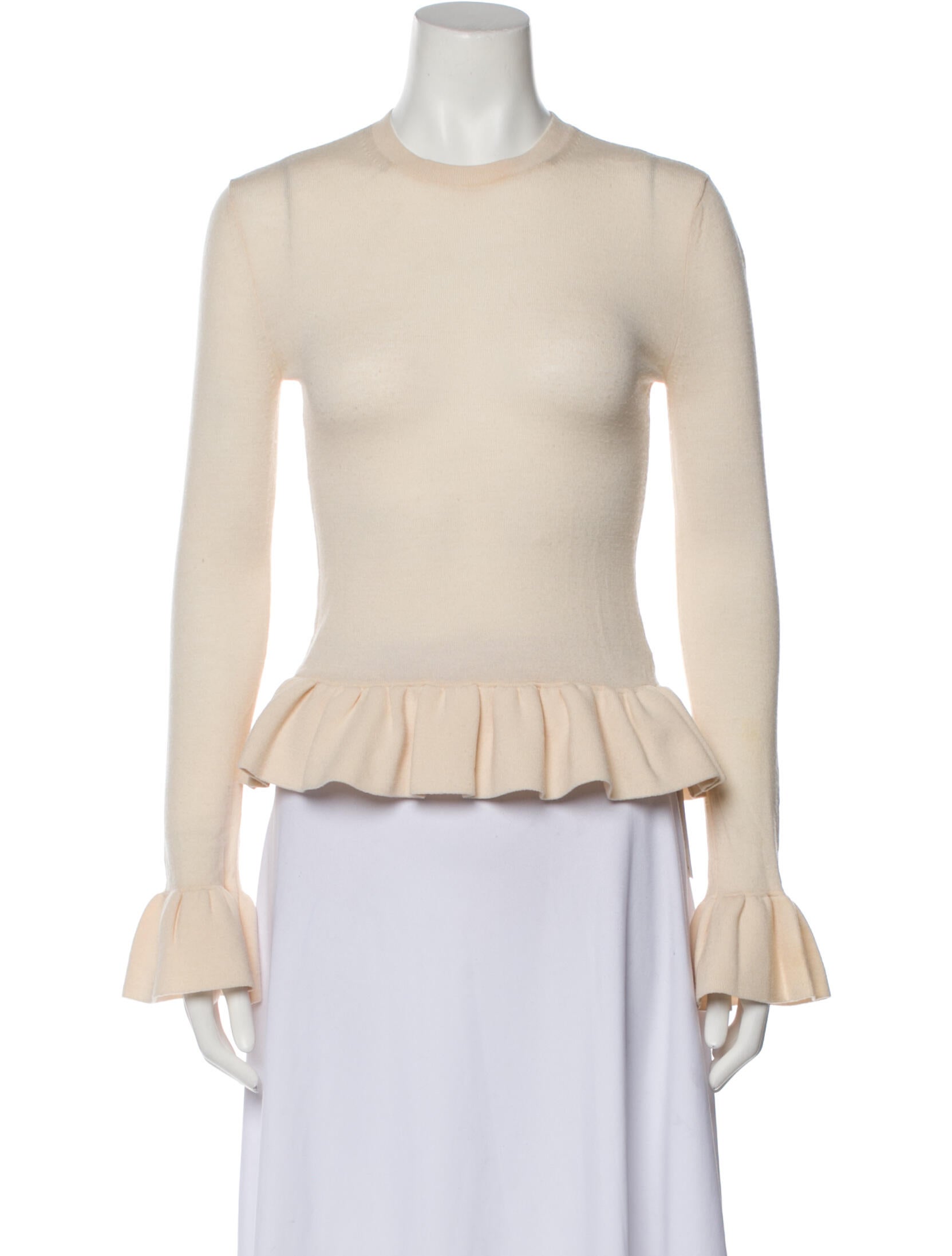 Khaite Wool Crew Neck Sweater