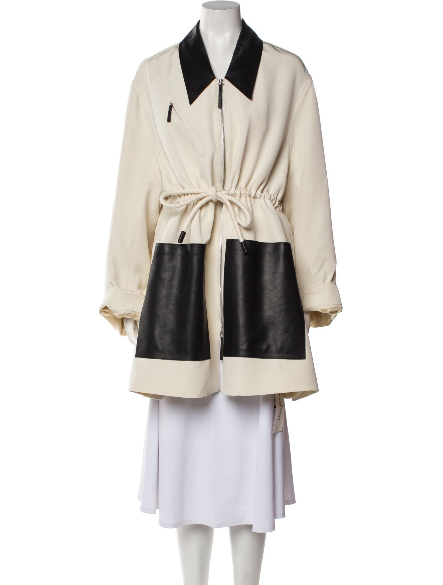 Khaite Colorblock Pattern Coat