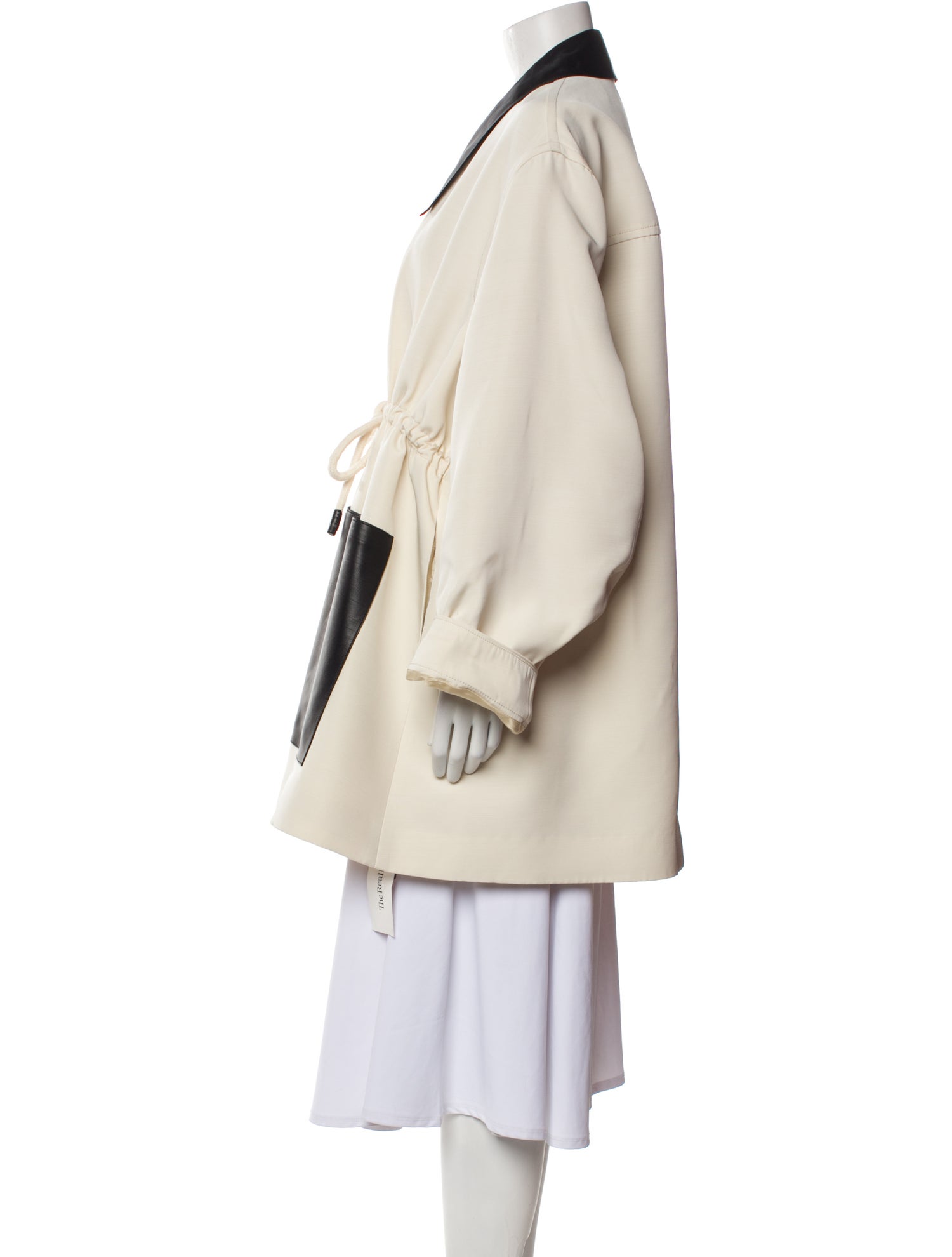 Khaite Colorblock Pattern Coat